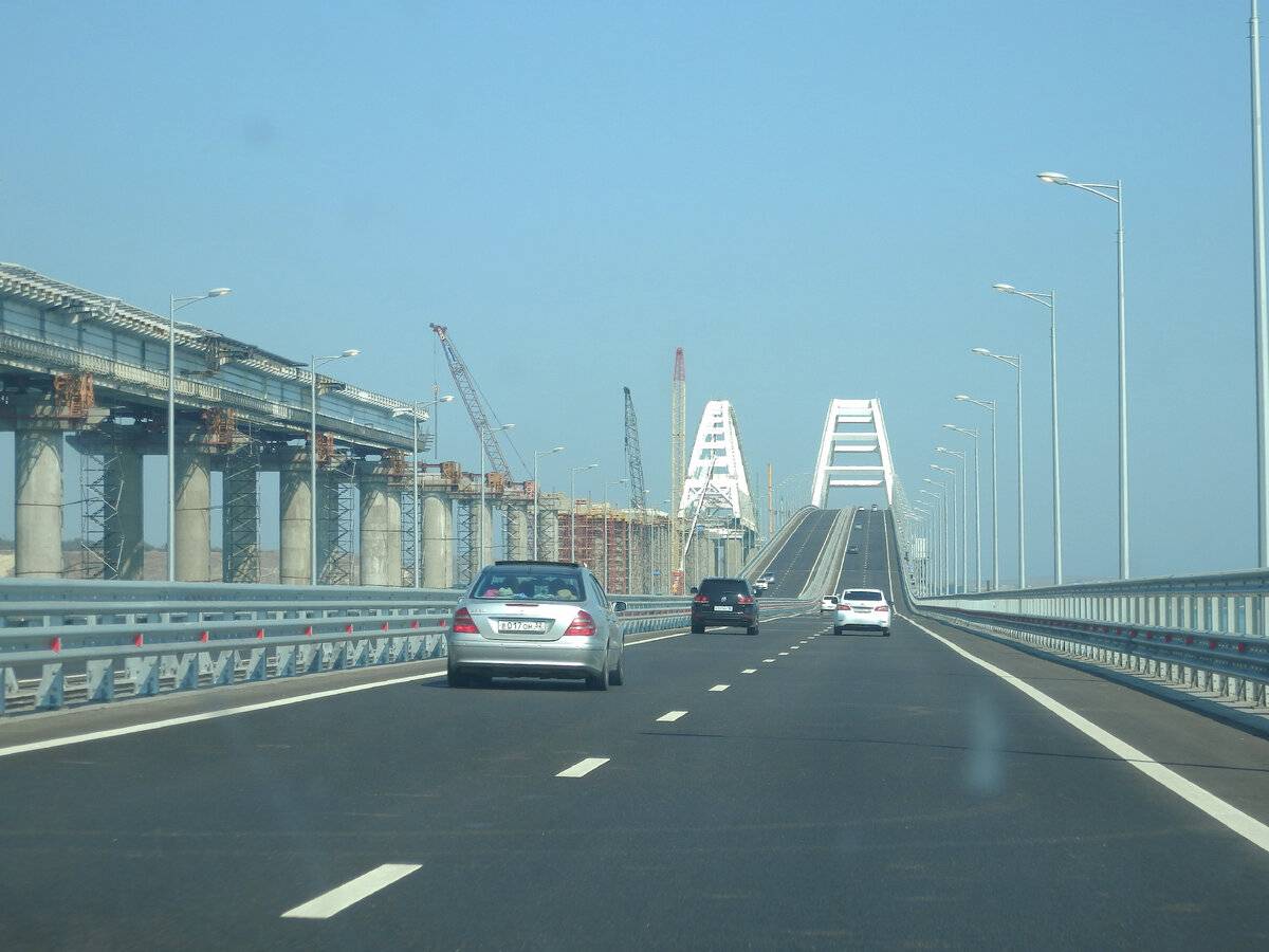 Крымский мост. 2018 год