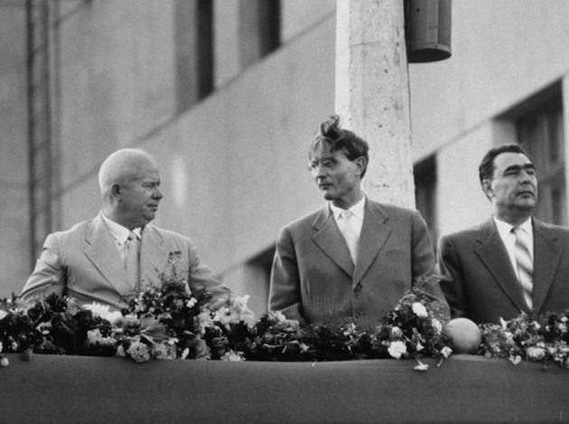 Хрущёв, Суслов и Брежнев, фото из открытых источников.