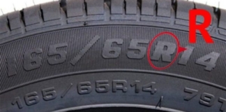 На некоторых шинах автомобиля пишется буква "R", это значит, что это радиальная шина, но некоторые автолюбители считают, что это радиус, это не так.